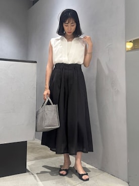 DRESSLAVEさん（レディース・160cm）の夏コーディネート