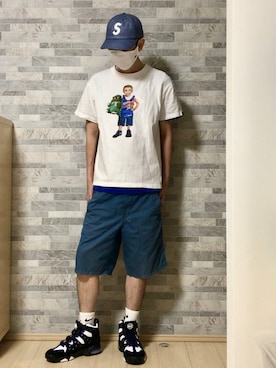 「APPLEBUM」｜zekihiroさん（メンズ・170cm）の夏コーディネート