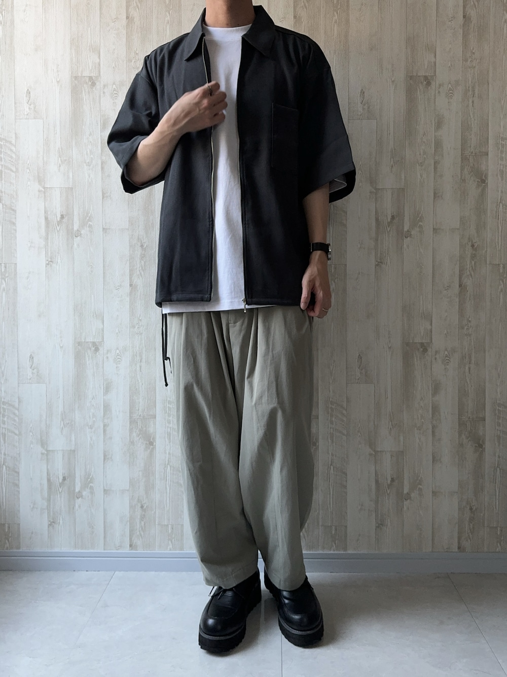 パンツ UND. OUT SEAM WIDE PT TUBE VENDOR ALL PANTS（inch展開） | GOHEMP BASIC BOTTOMS