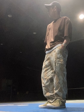 「ES（エス）のアイテム」を使った、としくんさん（メンズ・168cm）の夏コーディネート