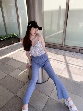 sanaekawaiさん（レディース・163cm）の夏コーディネート
