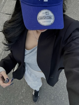 「ZARA（ザラ）のアイテム（テーラードジャケット）」を使った、Miuさん（レディース・160cm）の春コーディネート