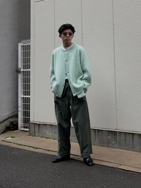 blurhms（ブラームス）の「Wool Rayon Silk Super Wide Slacks