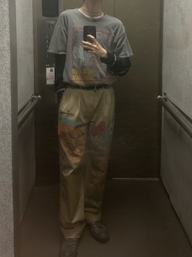 「N.HOOLYWOOD（N.ハリウッド）のアイテム」を使った、なんさん（メンズ・170cm）の春コーディネート