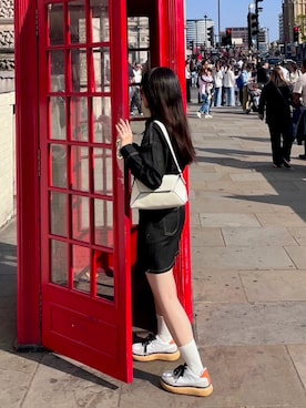 「アイテム（ワンピース）」を使った、honokaさん（レディース・157cm・20代）の秋コーディネート