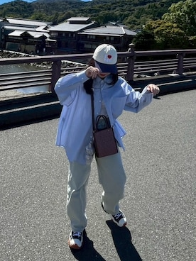 「アイテム（キャミソール）」を使った、honokaさん（レディース・157cm・20代）の秋コーディネート