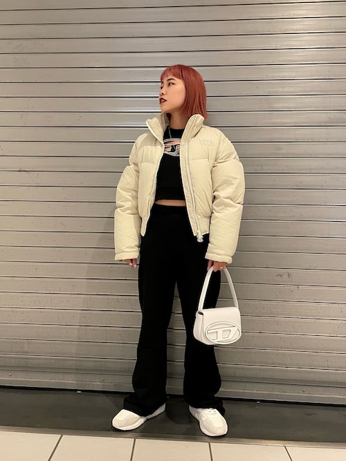 レディース レザー クロスボディバッグ（ショルダーバッグ）｜DIESEL