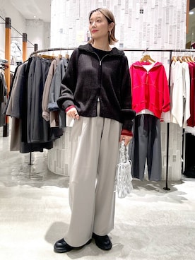 m.a.k.oさん（レディース・166cm）の冬コーディネート