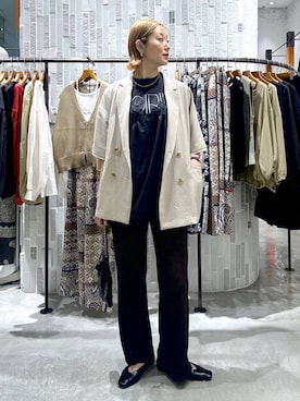 m.a.k.oさん（レディース・166cm）の春コーディネート