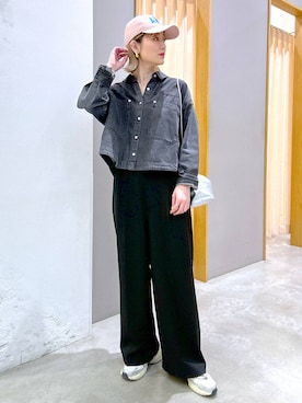 m.a.k.oさん（レディース・166cm）の春コーディネート