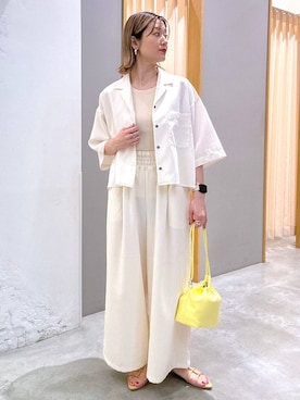 m.a.k.oさん（レディース・166cm）の夏コーディネート