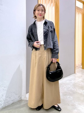 m.a.k.oさん(レディース・166cm)の春コーディネート