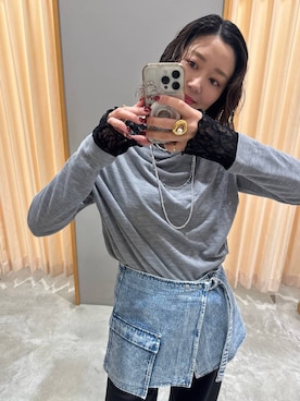 m.a.k.oさん（レディース・166cm）の春コーディネート