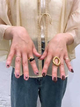 「アイテム（シャツ/ブラウス）」を使った、m.a.k.oさん（レディース・166cm・30代）の夏コーディネート