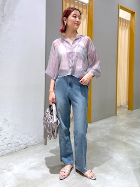 m.a.k.oさん（レディース・166cm）の夏コーディネート