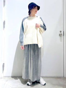 m.a.k.oさん（レディース・166cm）の冬コーディネート