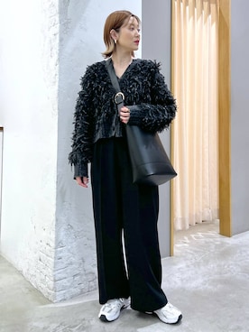 m.a.k.oさん（レディース・166cm）の冬コーディネート