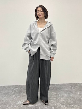 「アイテム（パンプス）」を使った、m.a.k.oさん（レディース・166cm・30代）の夏コーディネート