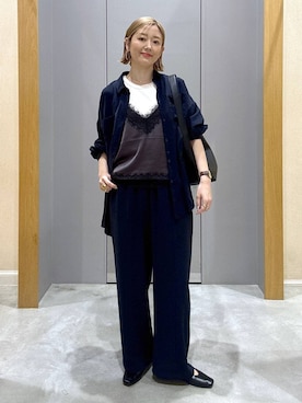 m.a.k.oさん（レディース・166cm）の春コーディネート