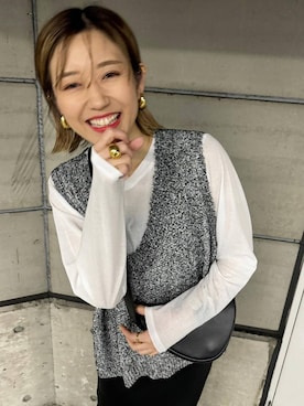 m.a.k.oさん(レディース・166cm)の春コーディネート