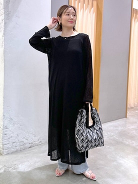 m.a.k.oさん（レディース・166cm）の春コーディネート