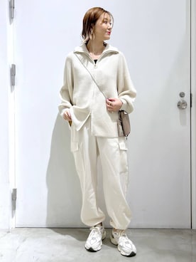 m.a.k.oさん(レディース・166cm)の冬コーディネート