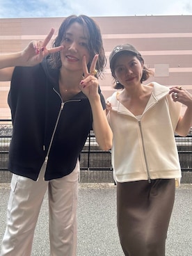 「アイテム（スカート）」を使った、m.a.k.oさん（レディース・166cm・30代）の夏コーディネート