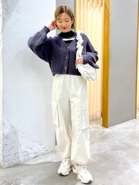 m.a.k.oさん（レディース・166cm）の冬コーディネート