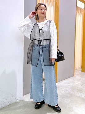 m.a.k.oさん（レディース・166cm）の春コーディネート