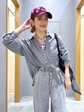 m.a.k.oさん(レディース・166cm)の春コーディネート
