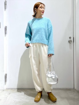 m.a.k.oさん(レディース・166cm)の冬コーディネート