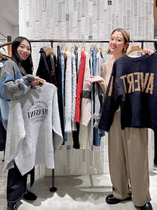 フクページ！他の方は購入ご遠慮ください！ LEPSIM ニット セーター 7ゲージリバーシブルプルオーバー 525639