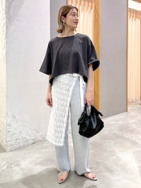 m.a.k.oさん（レディース・166cm）の夏コーディネート