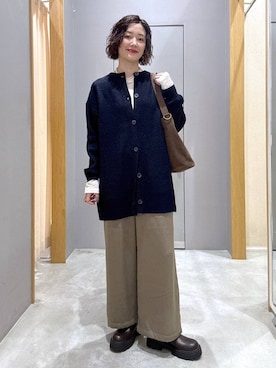 m.a.k.oさん（レディース・166cm）の冬コーディネート