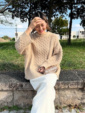 m.a.k.oさん(レディース・166cm)の冬コーディネート