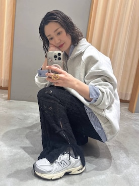 m.a.k.oさん（レディース・166cm）の春コーディネート