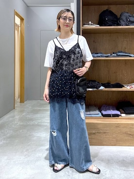 m.a.k.oさん(レディース・166cm)の夏コーディネート