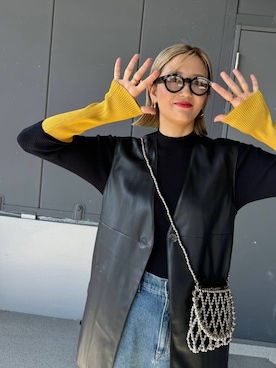 m.a.k.oさん（レディース・166cm）の秋コーディネート