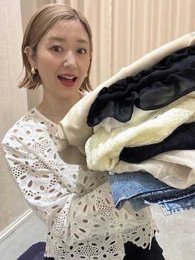 m.a.k.oさん(レディース・166cm)の春コーディネート