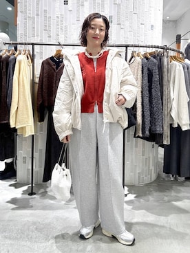 m.a.k.oさん（レディース・166cm）の冬コーディネート