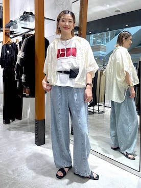 m.a.k.oさん(レディース・166cm)の夏コーディネート