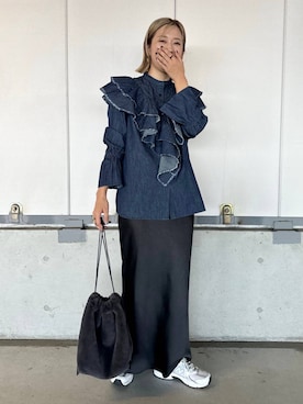 m.a.k.oさん（レディース・166cm）の秋コーディネート