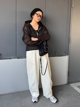 「骨格ウェーブ」｜m.a.k.oさん（レディース・166cm・30代）の秋コーディネート