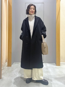 「アイテム（その他アウター）」を使った、m.a.k.oさん（レディース・166cm・30代）の秋コーディネート