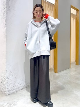 m.a.k.oさん（レディース・166cm）の冬コーディネート