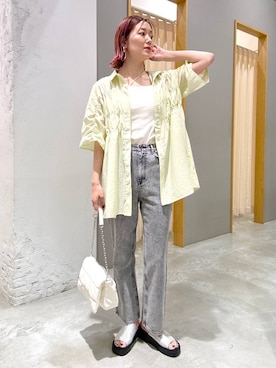 m.a.k.oさん（レディース・166cm）の夏コーディネート