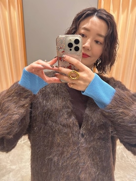 m.a.k.oさん（レディース・166cm）の冬コーディネート