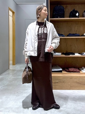 m.a.k.oさん(レディース・166cm)の秋コーディネート
