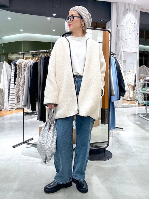 セール】ギャザーワイドチュニック 145163（スウェット）｜LEPSIM