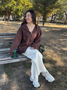 m.a.k.oさん（レディース・166cm）の春コーディネート